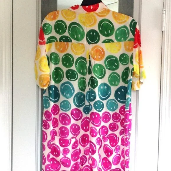 FARM Rio Rainbow Smiley Jumpsuit - Picture 9 of 14